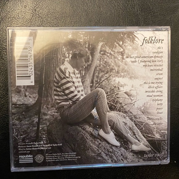 Folklore Taylor Swift CD full album - Picture 3 of 3